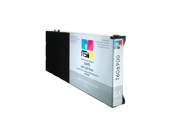 Картридж ITSinks C13T606900 (светло-черный, 220 мл.) (арт. ITS-C13T606900-0220)