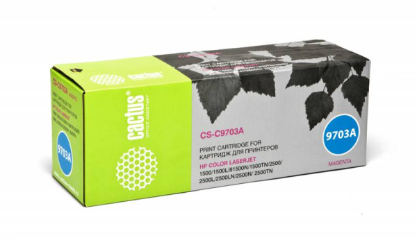 Картридж Cactus Тонер Картридж CS-C9703A пурпурный для HP (4000стр.) (арт. CS-C9703A)