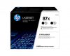 Оригинальные лазерные картриджи HP 87X для LaserJet M506 / M501 / M527, упаковка 2 шт. (2*18000 стр.) (арт. CF287XD)