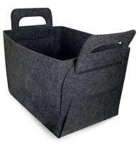 Короб ГЕЛЕОС Войлок (25х18х15 (M), темно-серый) (арт. ВЛК-ТМ) Короб ГЕЛЕОС Войлок (25х18х15 (M), темно-серый) (арт. ВЛК-ТМ)