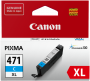 Оригинальный картридж Canon CLI-471XL C (голубой, увеличенной ёмкости 11 мл.) (арт. 0347C001)