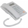 Проводной телефон SANYO RA-S306W проводной аналоговый. 16-ти значный ЖК дисплей с часами (арт. RA-S306W)