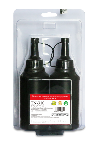 Оригинальный заправочный комплект Pantum TN-310. Чип + тонер на 6000 стр. Для Pantum (арт. TN-310)