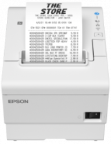 Чековый принтер Epson TM-T88VII (151): USB, Ethernet, Fixed Interface, PS, White (арт. C31CJ57151)
