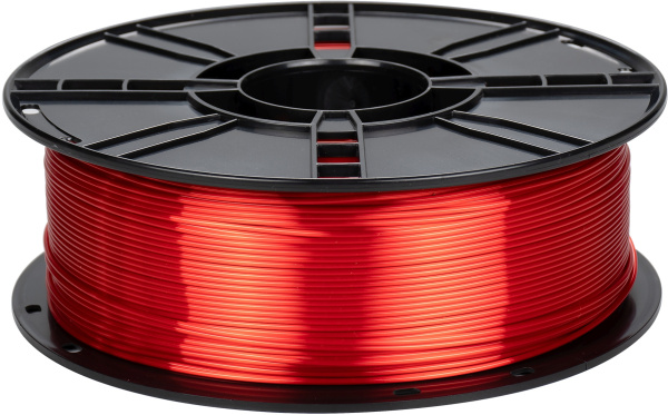 Пластик для принтера Cactus (SILK, d1.75мм, 1кг, L326м, красный) (арт. CS-3D-PLA-1KG-S-RED)