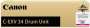 Барабан Canon C-EXV 34 Drum Unit Magenta (арт. 3788B003)