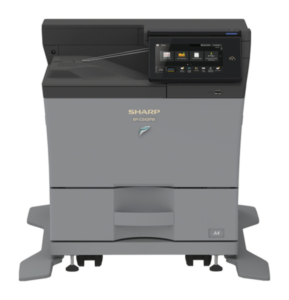 Принтер лазерный цветной Sharp BP-C542PWEU, A4 (арт. BPC542PWEU)