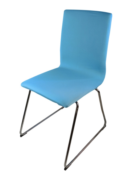 Чехол на компьютерное кресло и стул ГЕЛЕОС 716 (голубой) (арт. ГЧ00716)