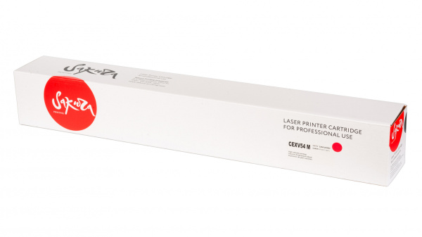 Тонер-туба Sakura Printing CEXV54M для Canon imageRUNNER C3025 / C3025i, пурпурный, 8500 стр. (арт. SACEXV54M)