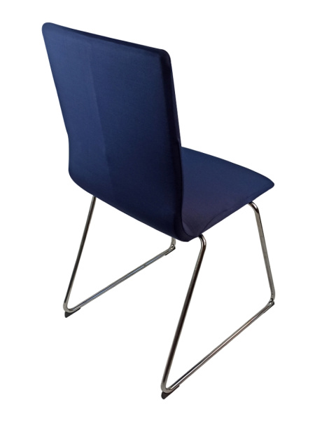 Чехол на компьютерное кресло и стул ГЕЛЕОС 723 (темно-синий) (арт. ГЧ00723)