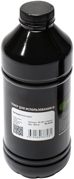 Тонер Cactus (черный, 400 г) (арт. CS-RK-THМ247)
