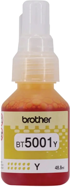 Чернила Brother BT5001Y (желтый, 5000 стр.) (арт. BT5001Y)