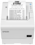 Чековый принтер Epson TM-T88VII (151A0): USB, Ethernet, Fixed Interface, PS, UK, White (арт. C31CJ57151A0)