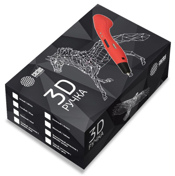 3D-ручка Cactus  (арт. CS-3D-PEN-E-BL)