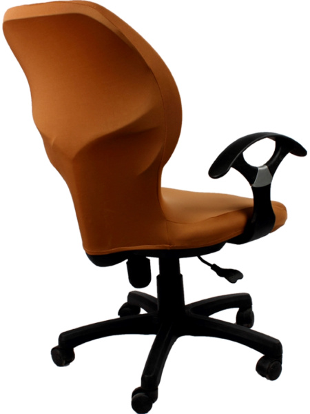 Чехол на компьютерное кресло и стул ГЕЛЕОС 725 (коричневый) (арт. ГЧ00725)