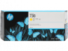 Струйный картридж HP 738 (жёлтый, 300 мл.) (арт. 676M8A)