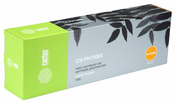 Картридж Cactus Тонер Картридж CS-PH7300X 16197600 черный для Xerox (15000стр.) (арт. CS-PH7300X)