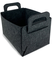 Короб ГЕЛЕОС Войлок (18х13х11 (S), темно-серый) (арт. ВЛК-ТС) Короб ГЕЛЕОС Войлок (18х13х11 (S), темно-серый) (арт. ВЛК-ТС)