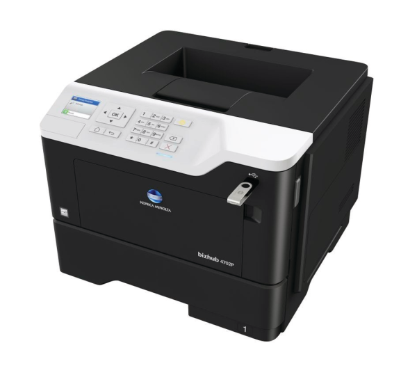 Принтер лазерный черно-белый Konica Minolta bizhub 4702P (арт. AAFH021)