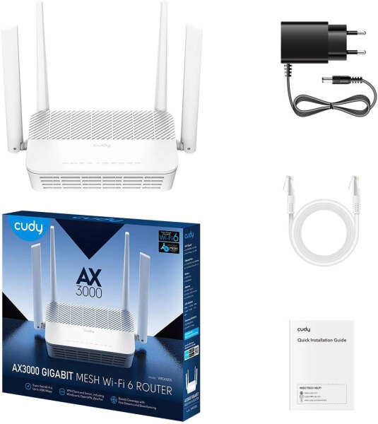 Маршрутизатор Cudy WR3000S (арт. WR3000S)