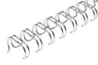 Пружины металлические  А4, 7,9 мм (5/16″), серебро, 100 шт. в упаковке, TM DA (арт. 9134)