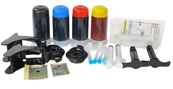 Заправочный набор Cactus многоцветный набор (5x30 мл.) (арт. CS-RK-F6V24-25)