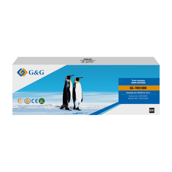 Тонер-картридж G&G (черный, 9 000 стр.) (арт. GG-TN910BK)