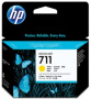 Картридж HP 711 3-Pack 29-ml Yellow Ink Cartridge (арт. CZ136A)