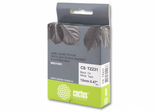 Картридж Cactus черный для Brother (арт. CS-TZ231)