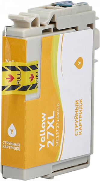 Струйный картридж Sakura Printing 27XL (желтый, 2200 стр.) (арт. C13T27144010)