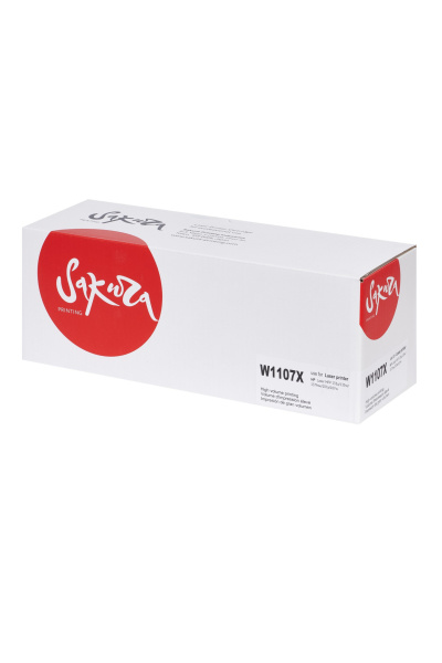 Картридж Sakura Printing W1107X (Asia) для HP, черный, 3000 к. (арт. SAW1107X)