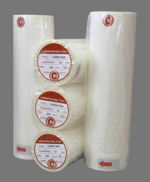 Пленка для ламинирования Royal Sovereign матовая, 75мкм, 305ммх100м (25/25/25) (арт. 5400)