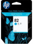 Картридж HP 82 69-ml Cyan Ink Cartridge (арт. C4911A)