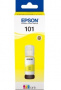 Оригинальные чернила Epson 101 EcoTank Yellow ink bottle (арт. C13T03V44A)