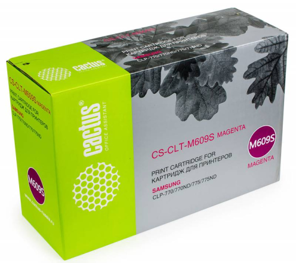 Картридж Cactus пурпурный (7000стр.) для Samsung (арт. CS-CLT-M609S)