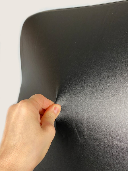 Чехол на компьютерное кресло ГЕЛЕОС 536Л (размер L, кожа, черный) (арт. ГЧ00536Л)