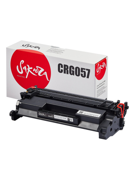 Картридж Sakura Printing 057 ECO (3009C002) для Canon, черный, 3100 к. ECO (чип без счетчика копий) (арт. SACRG057-ECO)