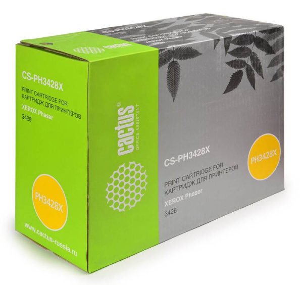 Картридж Cactus 106R01246 черный (8000стр.) для Xerox (арт. CS-PH3428X)