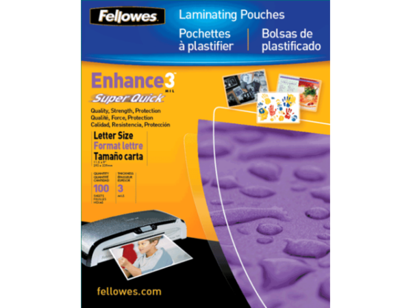 Пленка для ламинирования Fellowes Superquick Lam Pouch 80 мкм, А4 100 шт. (арт. FS-5440001)