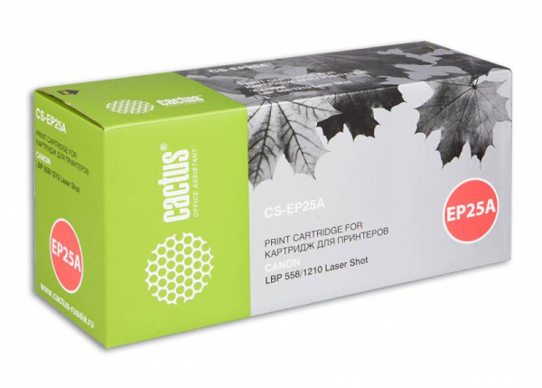 Картридж Cactus Тонер Картридж CS-EP25A черный для Canon (2500стр.) (арт. CS-EP25A)