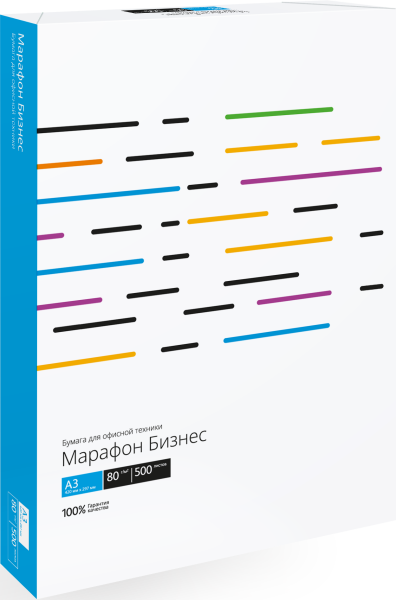 Бумага Technoevolab Марафон Бизнес 80 г/м², A3 (500 листов) (арт. 450L91821)