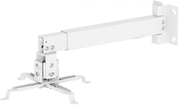 Кронштейн для проектора Cactus белый макс.23кг настенный и потолочный поворот и наклон (арт. CS-VM-PRE03-WT)