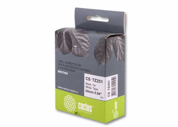 Картридж Cactus черный для Brother (арт. CS-TZ251)