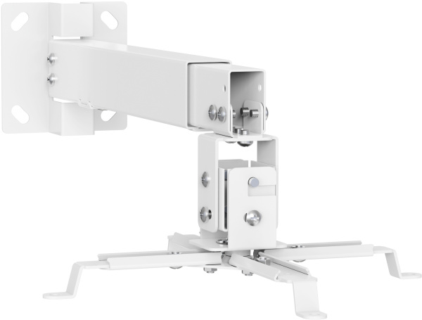 Кронштейн для проектора Cactus белый макс.23кг настенный и потолочный поворот и наклон (арт. CS-VM-PRE03-WT)