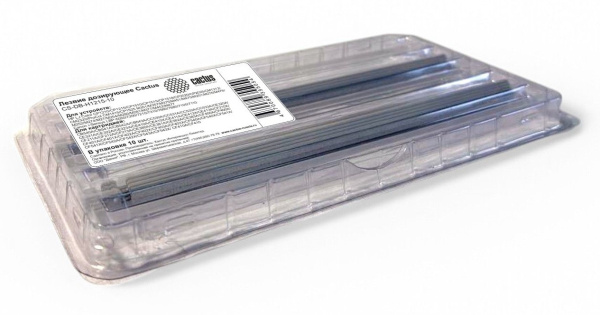 Дозирующее лезвие Cactus для HP LJ Color CP1210/CP1215/CP1510/CP1515/CP1518/CP2020/CP2025/CM1312/CM2320/ProCol CM1415/CP1525 M351/M357/M375/M451/M475/M251/M276/M476/M252/M274/M27/M254/M280/M281/M377/M452/M477 Canon i-Sensys LBP-5050/7200/7210/7310/7660/7680/7100/7110 (арт. CS-DB-H1215-10)