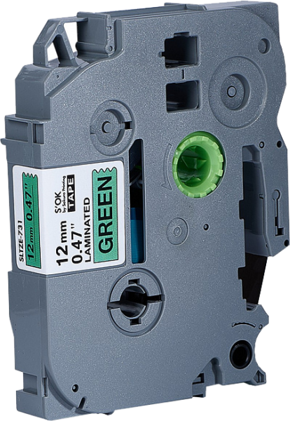 Кассета с лентой Sakura Printing TZE731 (черный, 12мм/8м) (арт. SLTZE-731)