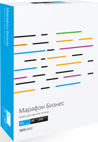 Бумага Technoevolab Марафон Бизнес 80 г/м², A4 (500 листов) (арт. 450L91820)