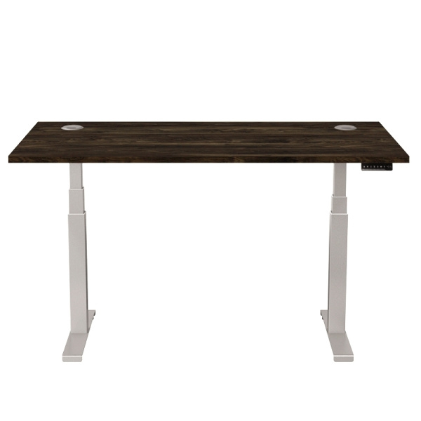 Стол с регулировкой высоты Fellowes Cambio, орех, 1400x800 (арт. LV-97149)