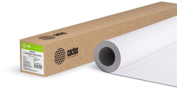 Бумага Cactus (36" (A0), 914 мм-30 м, 200 г/м2) (арт. CS-PC200-91430)