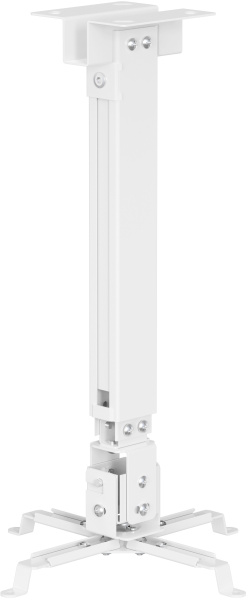 Кронштейн для проектора Cactus белый макс.23кг настенный и потолочный поворот и наклон (арт. CS-VM-PRE03-WT)